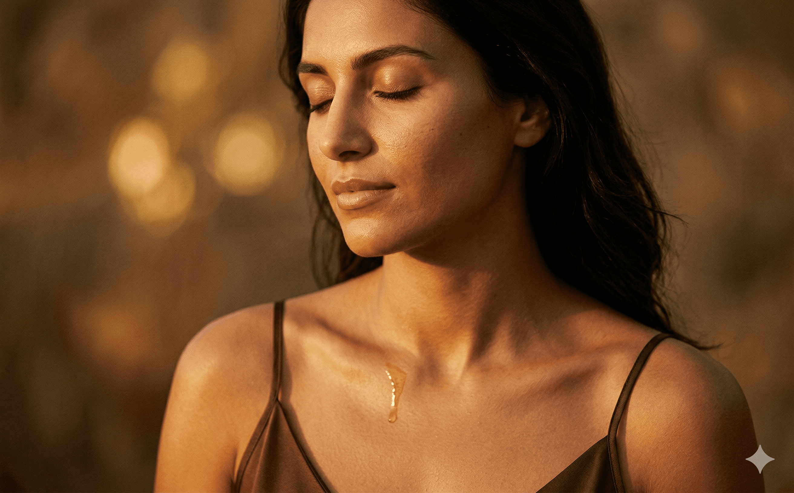 Radiant glowing skin