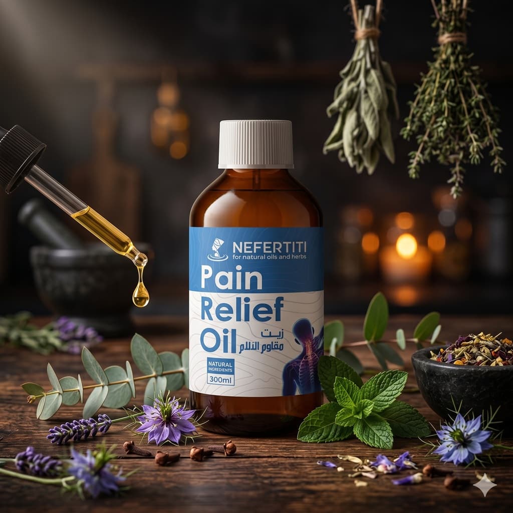 Nefertiti Pain Relief Oil lifestyle